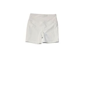 RBX Woman’s Cream Ribbed Bike Short Size Small